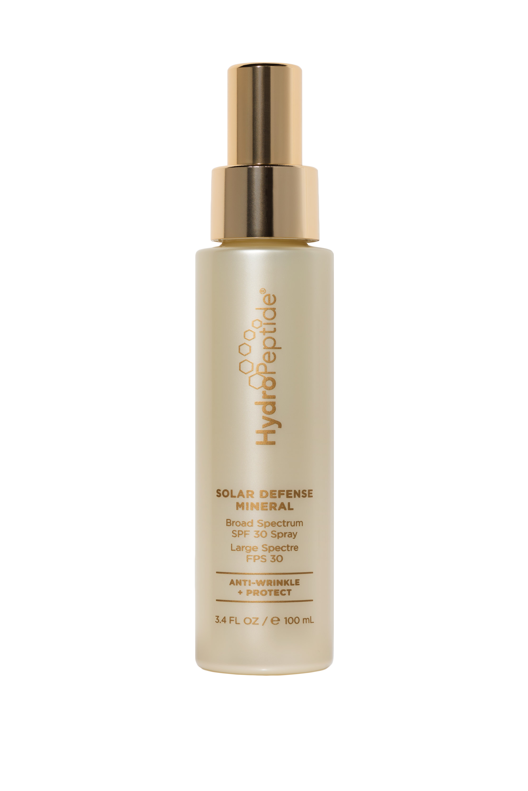 Водостійкий сонцезахисний спрей з мінералами HydroPeptide Solar Defense Mineral SPF30